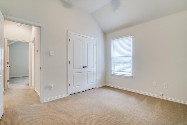 1304 Meridian Dr, Forney, TX 75126 - unfurnished bedroom featuring carpet flooring and vaulted ceiling