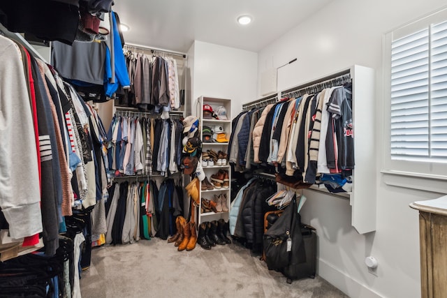 4705 Clydesdale Dr, Flower Mound, TX 75028 - spacious closet featuring carpet floors