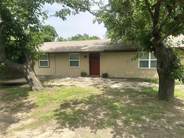 10916 Fm 2450, Sanger, TX 76266 - view of front facade with brick siding