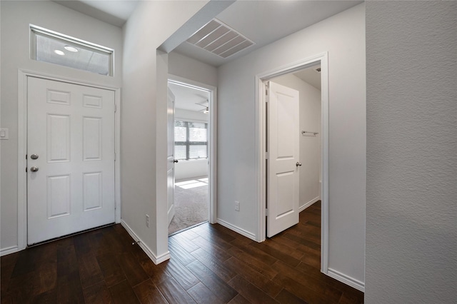 4205 Cordata Dr, Melissa, TX 75454 - foyer entrance with wood finished floors and baseboards
