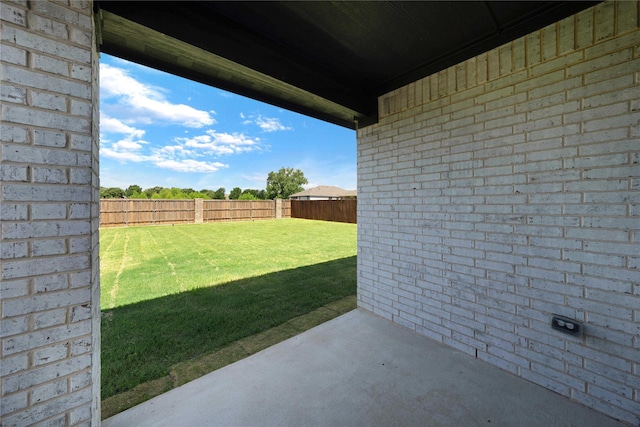 4205 Cordata Dr, Melissa, TX 75454 - fenced backyard with a patio