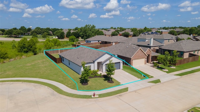 4205 Cordata Dr, Melissa, TX 75454 - aerial view of residential area