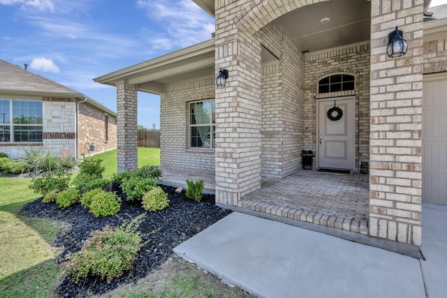 2305 Waggoner Ranch Dr, Weatherford, TX 76087 - property entrance featuring brick siding