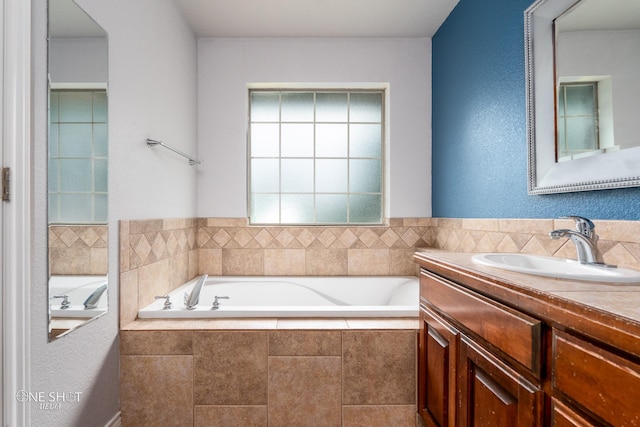 217 Sugarloaf Ave, Abilene, TX 79602 - bathroom featuring vanity and a bath