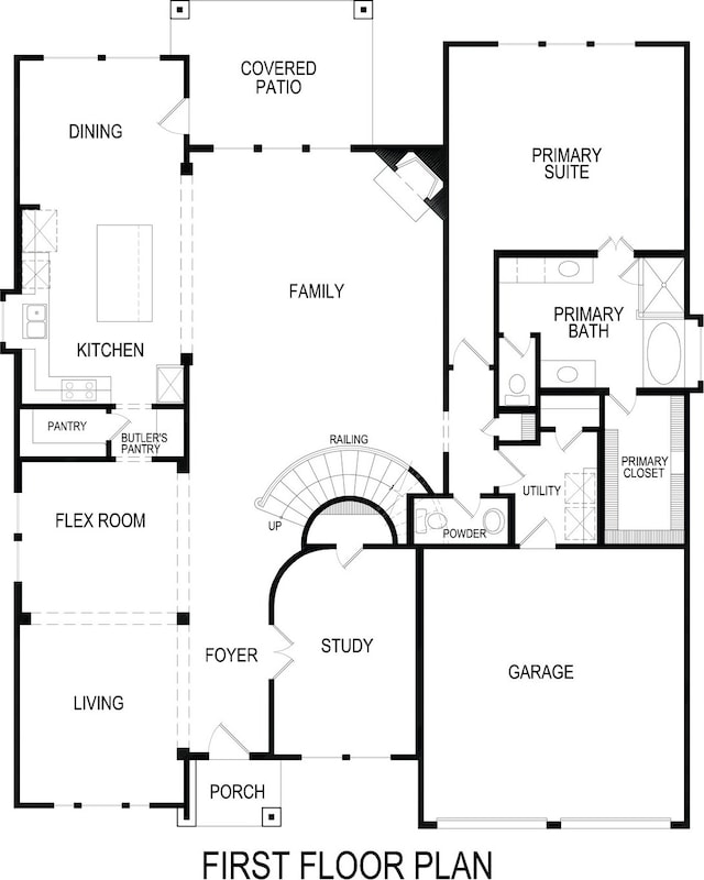 503 Curtiss, Fate, TX 75087 - view of property floor plan