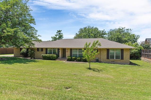 206 S Field St, Prosper, TX 75078 - ranch-style home with brick siding and roof with shingles