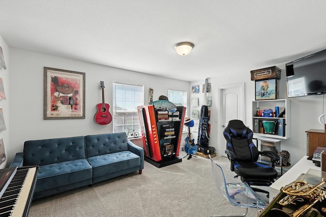 1213 Bonsmara Dr, Northlake, TX 76247 - office area featuring carpet floors