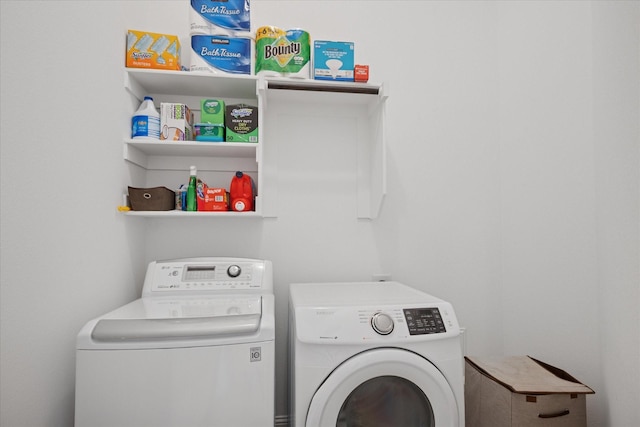 5704 Ridgeson Dr, Mckinney, TX 75071 - washroom featuring independent washer and dryer