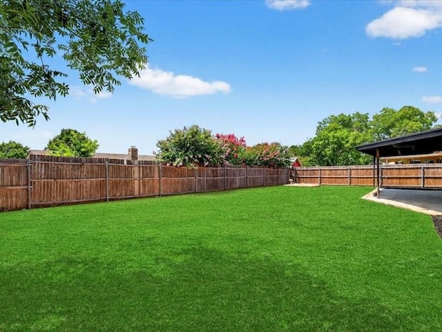 6320 Lavano Dr, Edgecliff Village, TX 76134 - view of fenced backyard