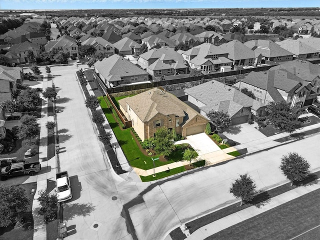 9920 Pikes Peak Pl, Little Elm, TX 75068 - aerial view of residential area