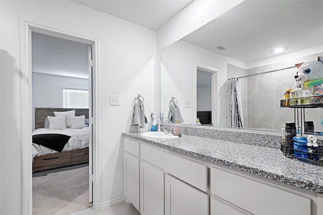 1773 Courage Crk, Crandall, TX 75114 - full bathroom with vanity, ensuite bathroom, and tiled shower