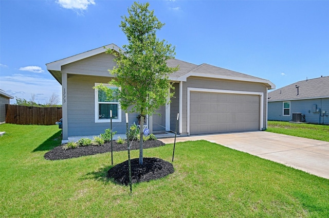 1773 Courage Crk, Crandall, TX 75114 - ranch-style home featuring an attached garage and driveway