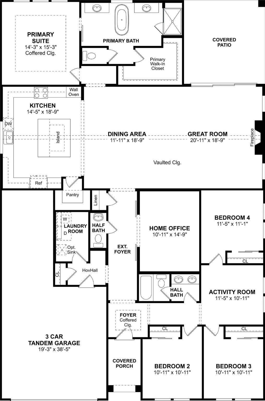 740 Emerald Hts, Lavon, TX 75166 - view of room layout