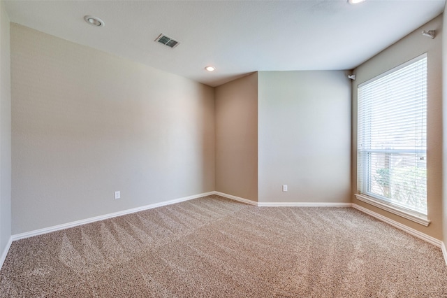 6001 Autumn Way, Mckinney, TX 75072 - spare room with light colored carpet and recessed lighting