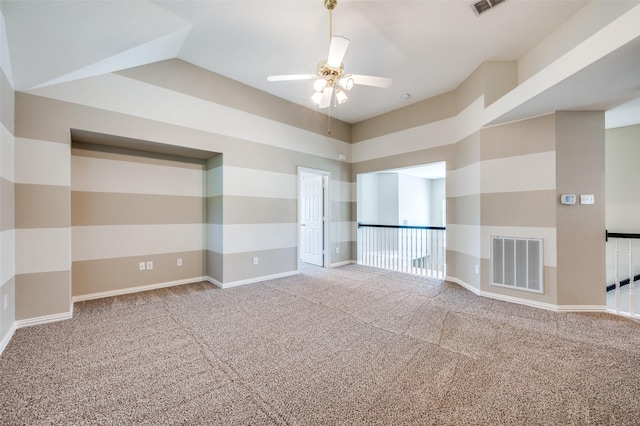6001 Autumn Way, Mckinney, TX 75072 - carpeted empty room with a ceiling fan and baseboards