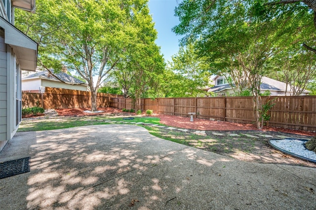 6001 Autumn Way, Mckinney, TX 75072 - fenced backyard with a patio