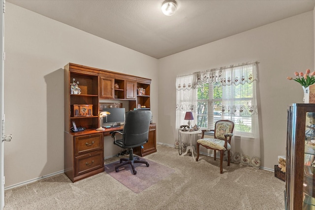 118 Independence Trl, Forney, TX 75126 - home office featuring light colored carpet and baseboards