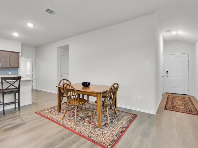 3100 Singleton Rd, Forney, TX 75126 - dining area with light wood-type flooring and recessed lighting