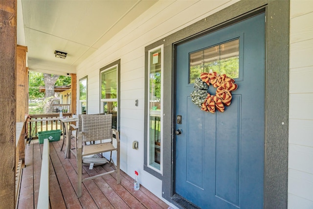 1020 Water St, Waxahachie, TX 75165 - doorway to property with covered porch
