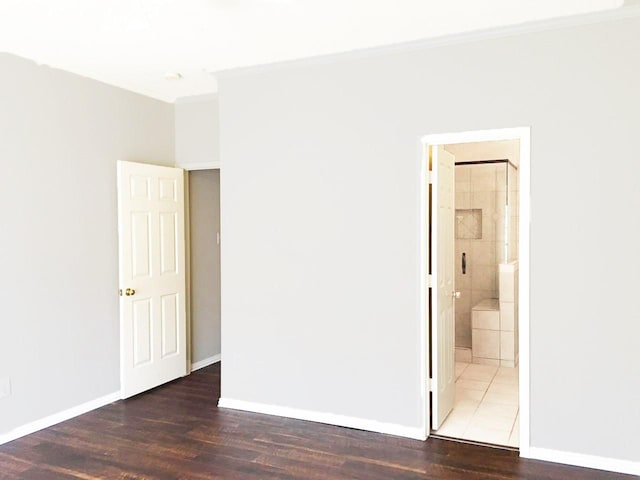 8400 Hickory St Unit 2902, Frisco, TX 75034 - empty room with wood finished floors and ornamental molding