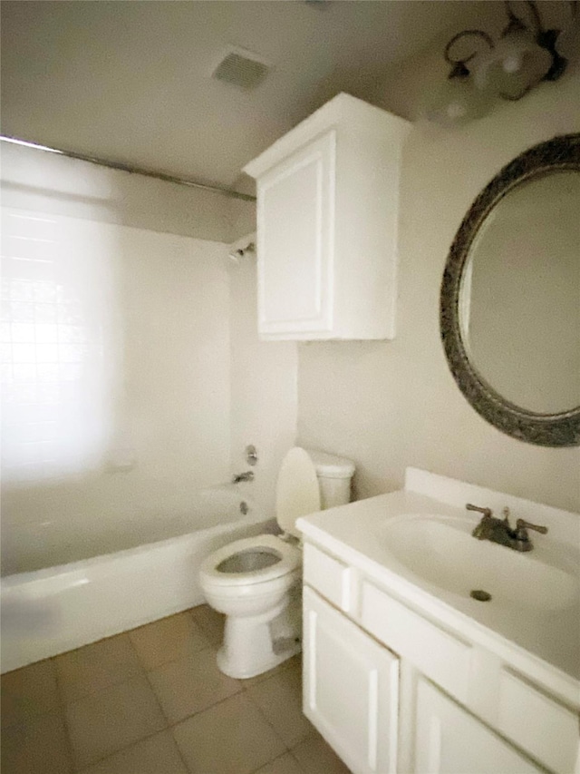 8400 Hickory St Unit 2902, Frisco, TX 75034 - full bathroom with vanity, shower / tub combination, and tile patterned floors