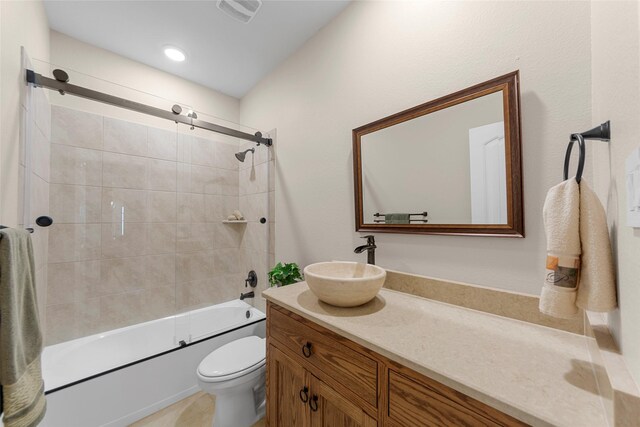 641 Woodridge Dr, Oak Point, TX 75068 - full bath featuring vanity and shower / washtub combination