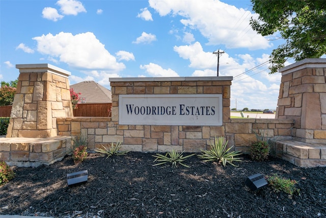 641 Woodridge Dr, Oak Point, TX 75068 - view of community / neighborhood sign