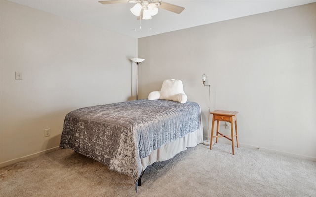 9999 Boat Club Rd Unit 107, Fort Worth, TX 76179 - bedroom featuring carpet floors and a ceiling fan
