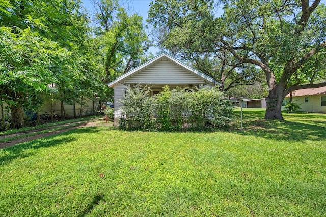 110 Woodland Ave, Corsicana, TX 75110 - view of green lawn