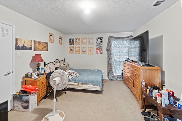 3440 Baby Doe Ct, Fort Worth, TX 76137 - bedroom with a textured ceiling and carpet