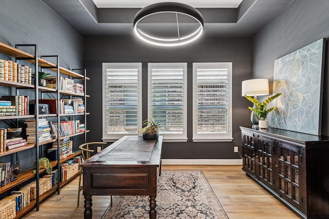 7709 Waterside, The Colony, TX 75056 - office space with wood finished floors and baseboards