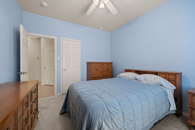 103 Deer Ct, Mansfield, TX 76063 - bedroom with light carpet and ceiling fan