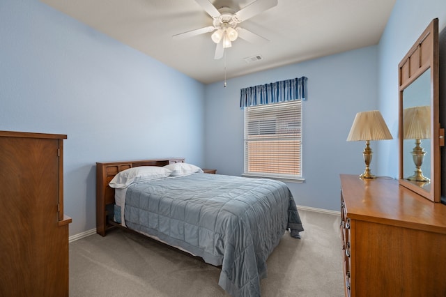 103 Deer Ct, Mansfield, TX 76063 - bedroom with light colored carpet and a ceiling fan