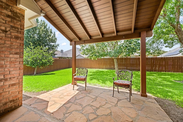 103 Deer Ct, Mansfield, TX 76063 - fenced backyard with a patio