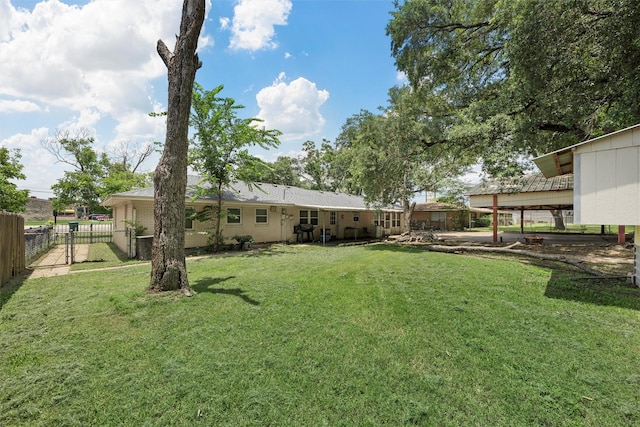 631 N Robinson Dr, Robinson, TX 76706 - view of yard