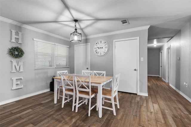 631 N Robinson Dr, Robinson, TX 76706 - dining space featuring wood finished floors and ornamental molding