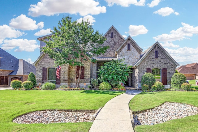 2000 Diamond Rim Pass Rd, Keller, TX 76248 - french country home featuring brick siding and a front yard