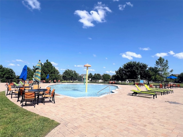 255 Carolina Trce, Fate, TX 75189 - community pool with a patio