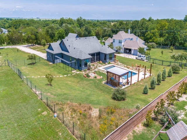 641 Cox Rd, Waxahachie, TX 75167 - view from above of property