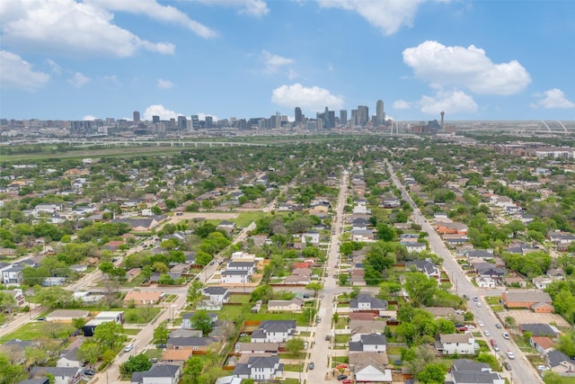 2019 Mcbroom St, Dallas, TX 75212 - aerial view of skyline