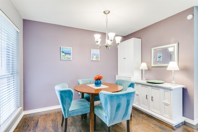 2019 Mcbroom St, Dallas, TX 75212 - dining area featuring a chandelier and wood finished floors