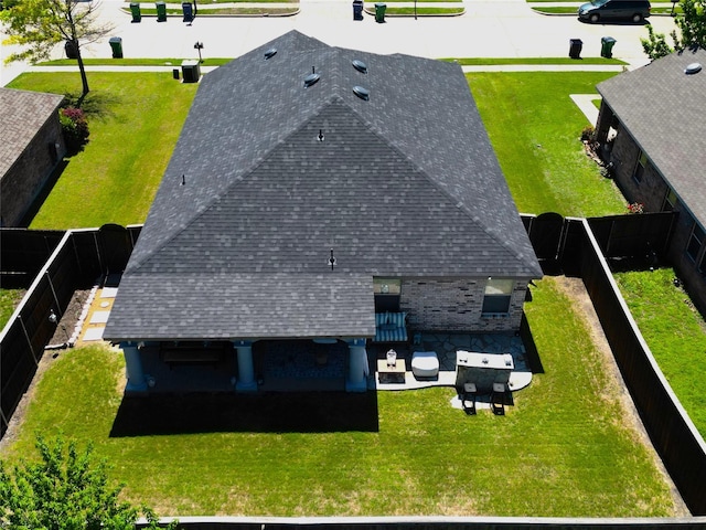 523 Blue Sage Dr, Fate, TX 75087 - view from above of property
