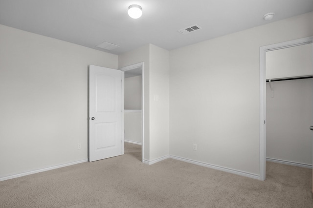 8313 White Pine Dr, Fort Worth, TX 76123 - unfurnished bedroom with carpet floors, a walk in closet, and a closet