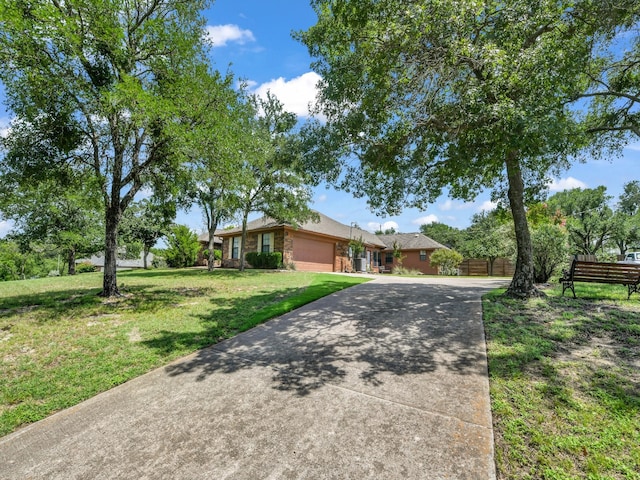 3502 Stage Coach Trl, Weatherford, TX 76087 - view of front of home with a garage and driveway