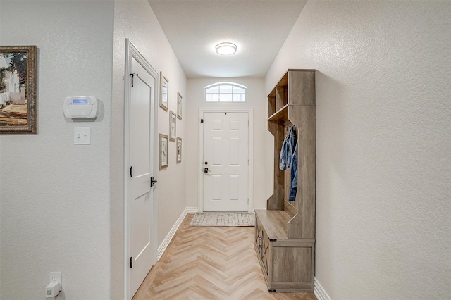 705 Tracy Dr, Azle, TX 76020 - mudroom with a textured wall and baseboards