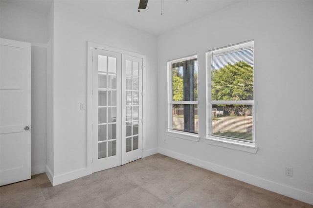 510 Woodrow Ave, Fort Worth, TX 76105 - empty room with ceiling fan and baseboards