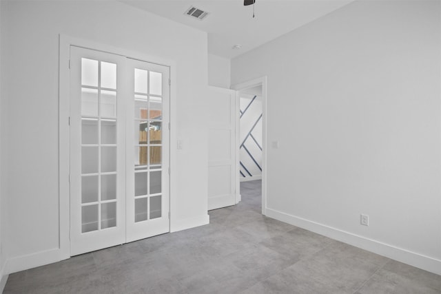 510 Woodrow Ave, Fort Worth, TX 76105 - spare room featuring ceiling fan and baseboards