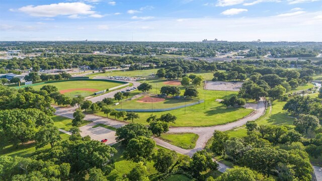 510 Woodrow Ave, Fort Worth, TX 76105 - aerial view of property's location featuring a tree filled landscape