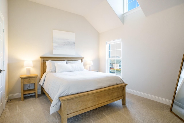 3915 Lochwood Dr, Rowlett, TX 75088 - bedroom with carpet and vaulted ceiling