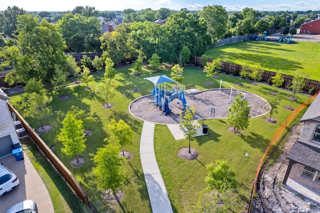3915 Lochwood Dr, Rowlett, TX 75088 - aerial view of a recreational park